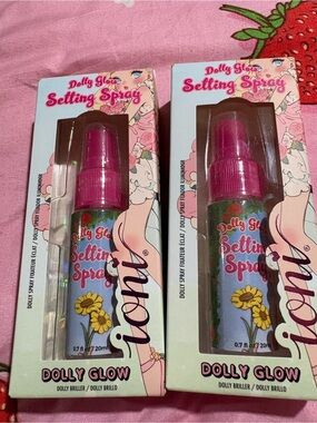 Dolly Glow Setting Spray – Pink